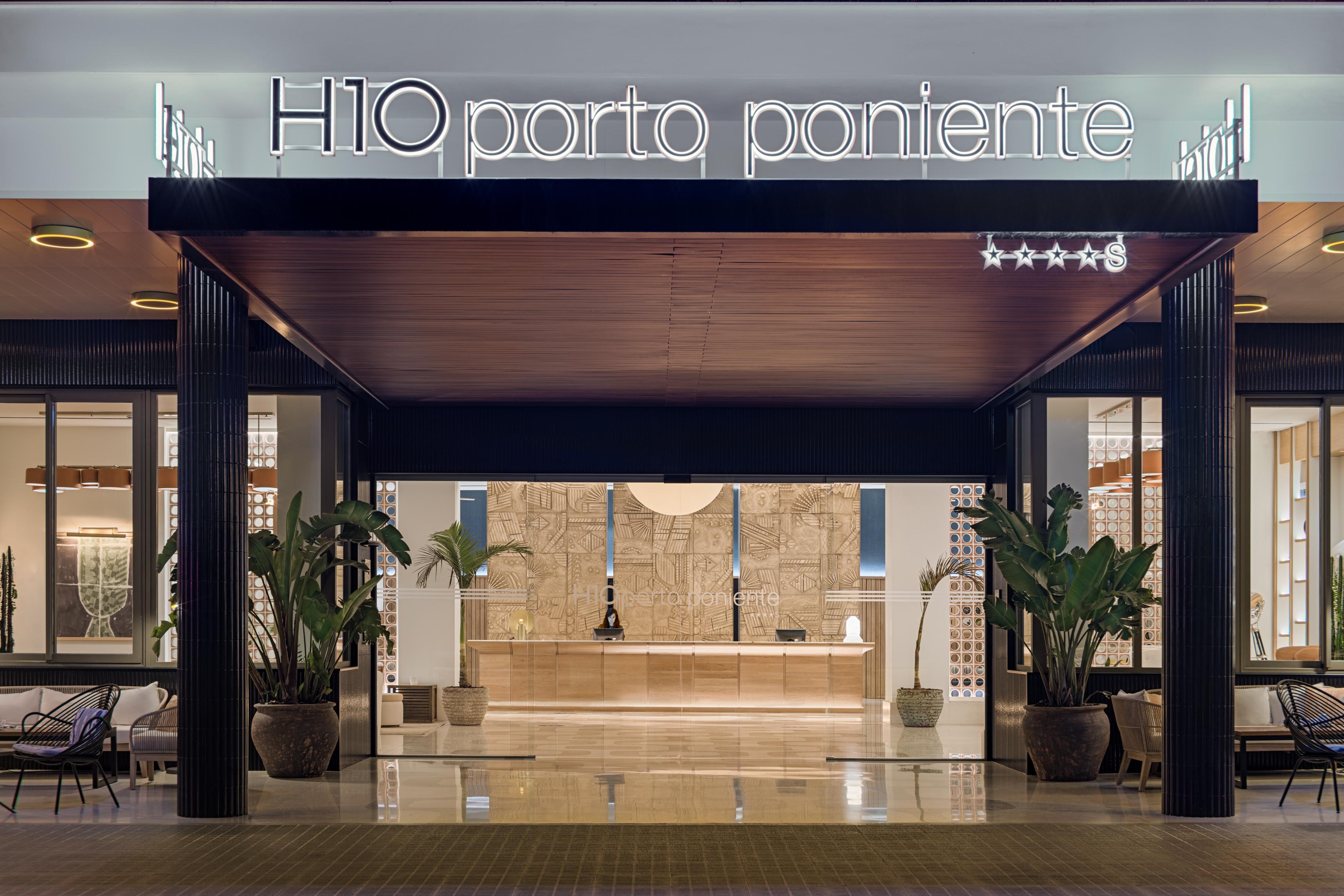 H10 Porto Poniente 4* Sup Hotel Benidorm Kültér fotó
